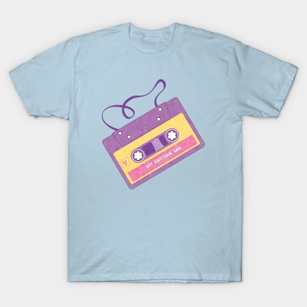 My Awesome Mixtape Retro T-Shirt by snapoutofit